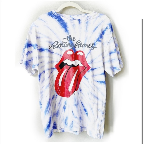 Rolling Stones Tie Dye TShirt - Picture 2 of 4